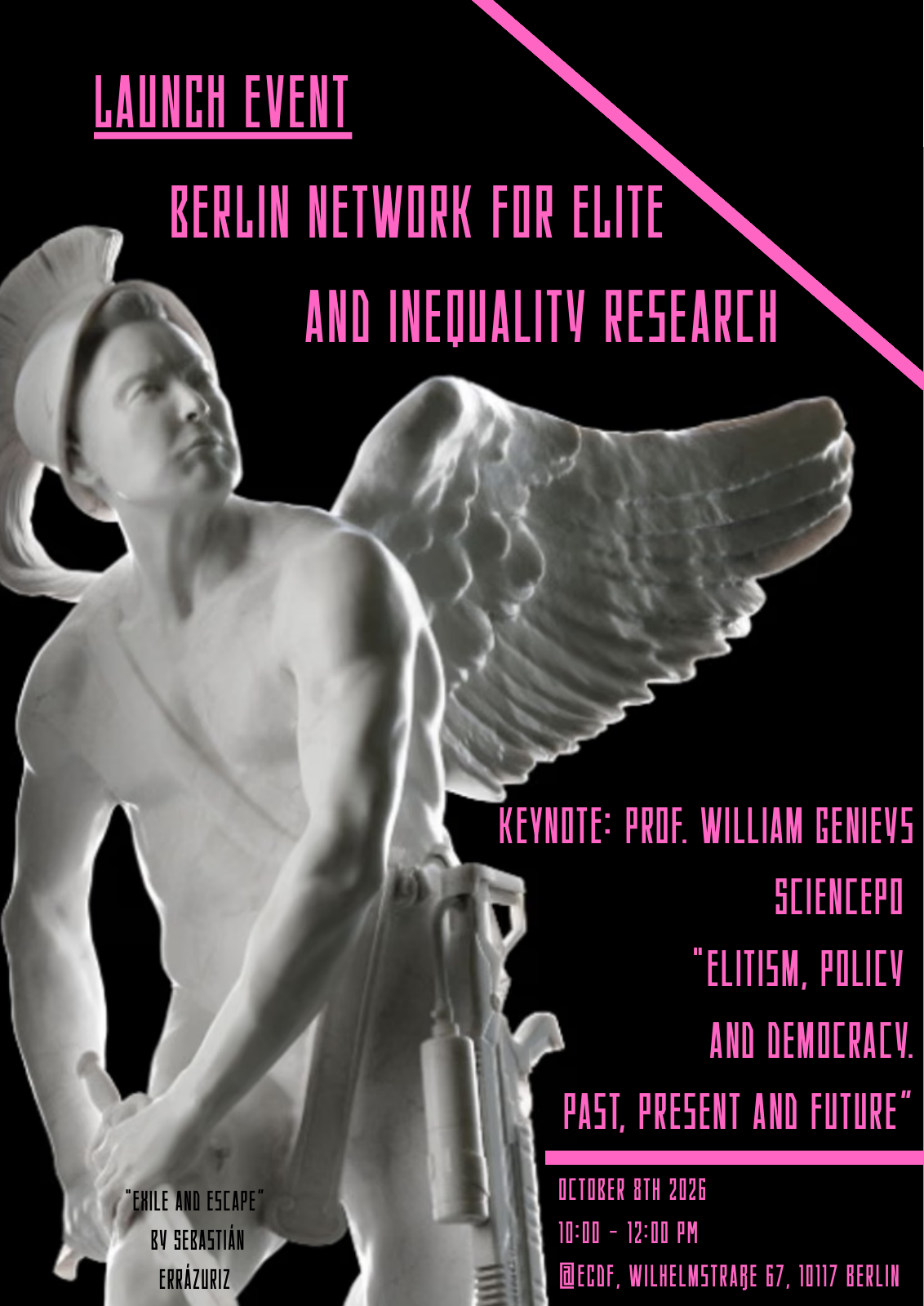 Flyer for Elitism, Policy, and Democracy